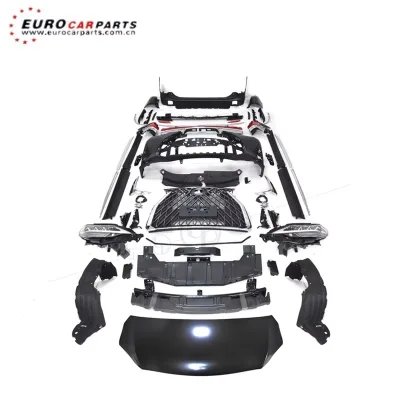 Eurocar Universal Bolt-On Car Body Kit with Bumper Primer Paint Code Bolts Included-Retrofit/Upgrade