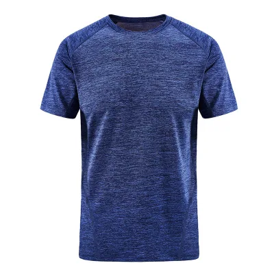 Outdoor Quick Drying Men's Women's Summer Sports Short Sleeved T-shirt Ice Silk Running Couple Breathable Sweat Absorbing