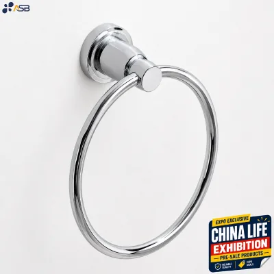 Modern Stainless Steel Hotel Use Bathroom Towel Ring Hand Towel Holder