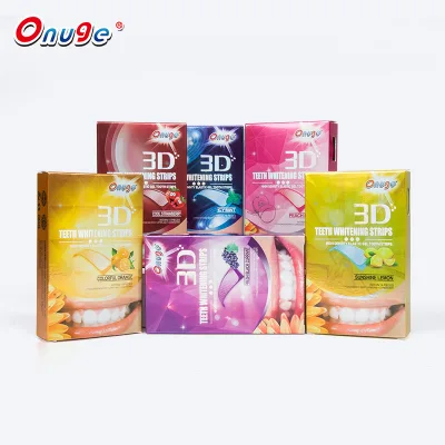 Emergency Teeth Fruit Flavour Teeth Whitening Strips Advanced Customized Dental Whitening Strips