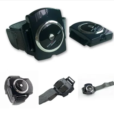 Wrist-Worn Anti-Snoring Device with Infrared and Electric Functions Snoring Stopper for Home Use