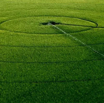 Large Irrigation Equipment DYP Automatic Irrigation for Wheat Potato Grass Watering Round Sprinkler