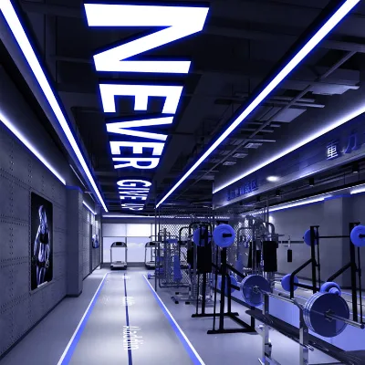 Customized LED Number 26 Letter Hanging Lamp Iron Ceiling Light Indoor Sign Channel Alphabet Lights