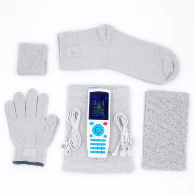 High Quality Anti-microbial Tens Ems Massage Gloves for Body Care , Ems Facial Massage