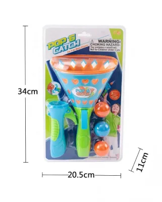 CE Certificate Scoop Kids Outdoor Toys Toss and Hockey Racket Game Catch Ball