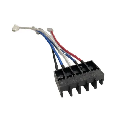 High Performance 5 Pin 4 Pins 3 Pin Terminal Block Connector with Wire of Air Conditioners Durable Screw Terminal Connector Kit
