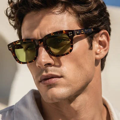 Unisex Mazzucchelli Acetate Sunglasses CE Certified Polarized Custom Logo Sunglasses Full Rim Manufacturer Sunglasses