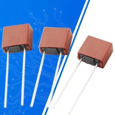 HONGDA T3.15AL250V 3.15A 300V Delay Subminiature Surface Mount/DIP Fuse 4.3mm Plastic Case