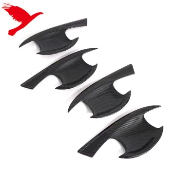 For Kia Forte/K3/Cerato 2019-2020 Car Accessories Exterior Door Handle Bowl Cup Cover Trim ABS 4PCS