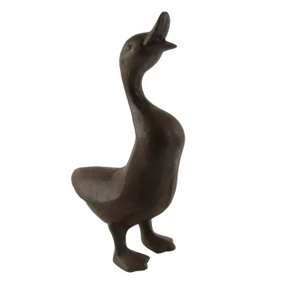 Cast Iron Duck Garden Figure