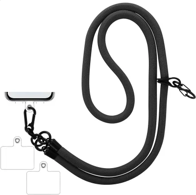 Mobile Phone Accessories for Wholesale Customizable Phone Chain Neck Lanyard Crossbody Phone case Cover Patch