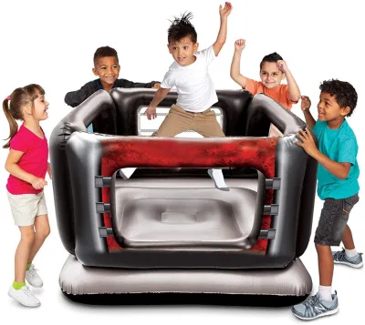 Custom Inflatable Children's Bouncy Castle Bodyguard Trampoline Inside and Outside Play