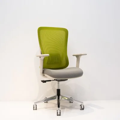 China Wholesale high end chair grey computer staff chairs with aluminum base