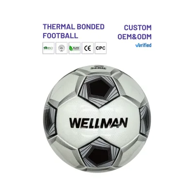 Double Mirror Black and White Color Scheme, Heat Bonded Waterproof, Suitable for Rainy Training, Size 5 Football