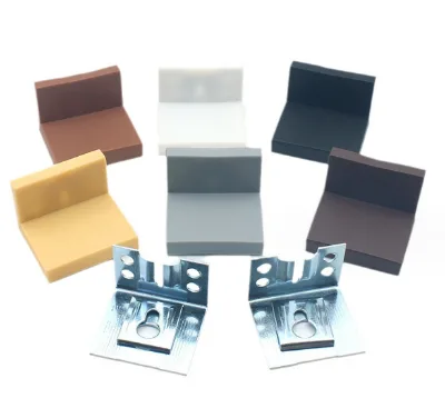 High Quality Kitchen Cupboard Plastic Wall Hanging Cabinet Hidden Shelf Support Bracket Triangle Angle Corner Bracket