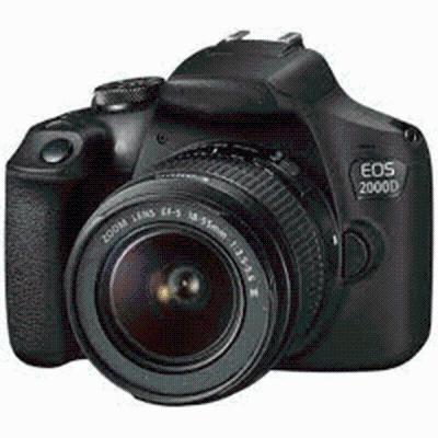 New Camera for CANON EOS 2000D with 18-55 III Lens Entry Level SLR APS-C Frame Digital Professionalcamera Dslr