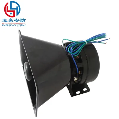 8 Ohm/ 16 Ohm/11 Ohm Ambulance Firefighter Emergency Car Speak High Power Horn Speaker 80W Warning signal Speaker