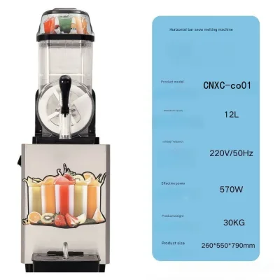 Stainless Steel Slush Machine for Long-Lasting Performance