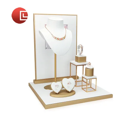 Source Factory Display Collection | Professional Gold & White Jewelry Racks, Bracelet/Earring Stands & Trays, Direct Price