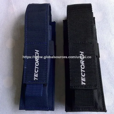 Hang on belt or bag Nylon Tactical Flashlight Pouch Holster Flashlight Holder