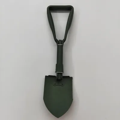 Outdoor  Multi-function Carbon Steel Shovel Garden Folding Shovel