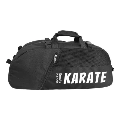 Large-Capacity Unisex Expandable Spine-Protecting Polyester Lining Protective Gear Bag Karate Taekwondo Duffel Backpack Shoulder