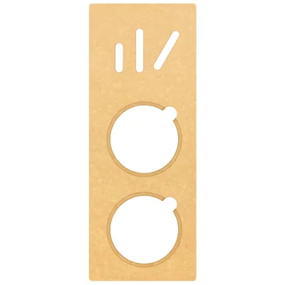 Wholesale Extra Large Custom Wood Fiber Kitchen Sink Board Three Holes Antibacterial Wooden Chopping Board Colanders Strainers