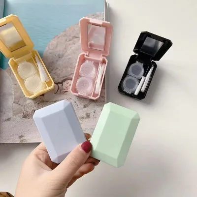 Wholesale Factory OEM Logo Printing Small Leak Proof Contact Lens Case