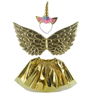 Wholesale Carnival Party Costume Kids Girls Gauze Dress for Performance Wear