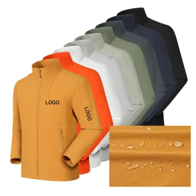 High Quality Unisex Hooded Outdoor Windbreaker Jacket New Arrival Custom Running Wear Windproof and Waterproof ODM Coat