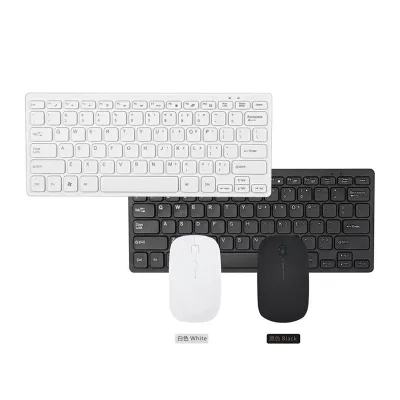 Hot Sale Factory Direct Price Mechanical Gaming Mini Keyboard Mouse Combo 2.4Ghz Wireless USB-C ROHS Certified