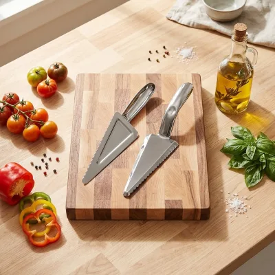 Postscript Disposable Cake Shovel Cutter Pizza Shovel Dessert Cheese Knife Tableware Kitchen Baking Tools