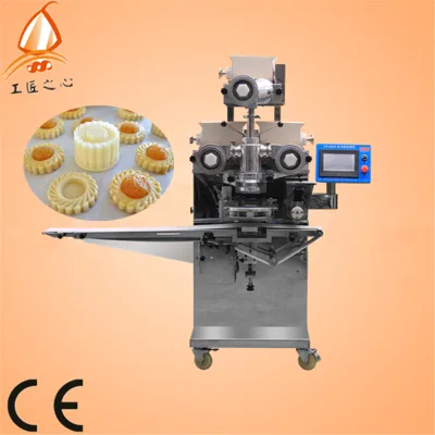 High Production Automatic Encrusting and Filling Machine New Type Simple Operation Snack Machine