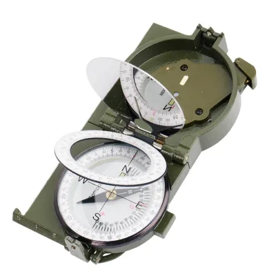 97 compass high quality green aluminium compass DQL-6 Harbin Factory accurate metal compass