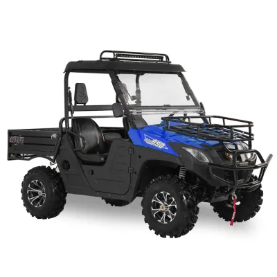 Factory Price 15KW Farm Agricultural Electric UTV 4wd Utility Vehicle for All Terrains