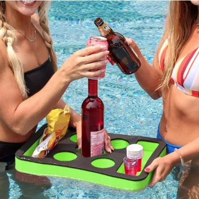 Wholesale Buoyant Floating Table Water Mahjong Game Desk Lightweight Floating Board for Swimming Pool & Water Park