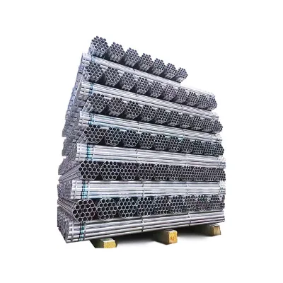 SCH 40 Seamless Hot Dipped Galvanized Round Steel Pipe Welded Galvanized Coating Metal Tube