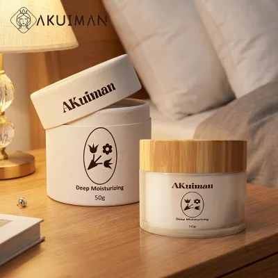 100ml beautiful fancy glass cream jar set with lid and box