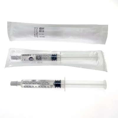 Amsino Factory Supply Disposable 0.9% Sodium Chloride Prefilled Saline IV Flush Luer Lock Saline Solution Syringes with CE ISO