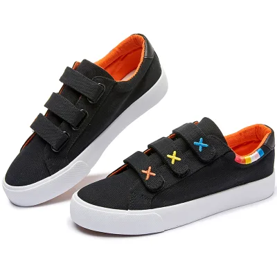 Low Price Custom Canvas Shoes Women High Quality Ladies Rubber Canvas Shoes for Women New Style