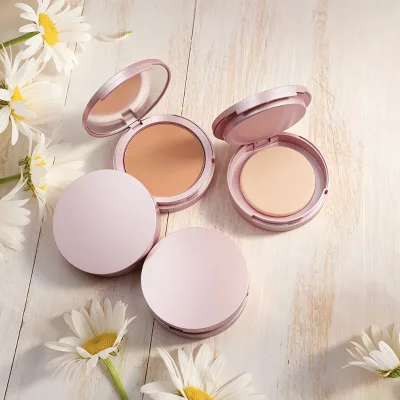 Low MOQ Private Label Compact Powder Support Custom Logo Custom Packaging Waterproof Face Pressed Powder