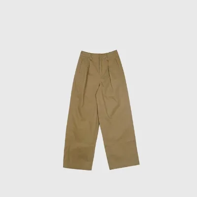 Summer Retro vintagewomen pants Overalls Women's Wide Leg Straight Tube Loose Cargo Pants