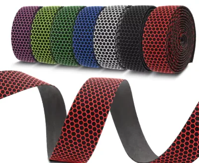 Ultra Lightweight Breathable Road Bike Handlebar Tape Comfortable Grip 2 Bar Plugs Easy Installation for Fixed Gear Silicone EVA