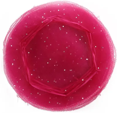 100Pcs Organza Tulle Circles with Drawstring Round Organza Bags Jewelry Candy Pouch Christmas Wedding Party Favor Gift Bags