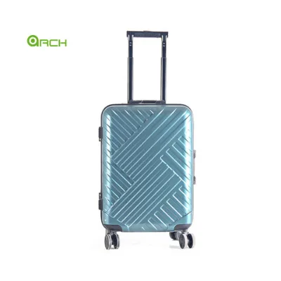 ABS Hard Trolley Case with Aluminum Frame and Spinner Wheels
