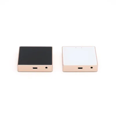 Tuya Multi Mode Gateway,Zigbee Bluetooth Wifi Hub,Aluminum Frame,Type C Power,Black White Panel,App Voice Control for Smart Home