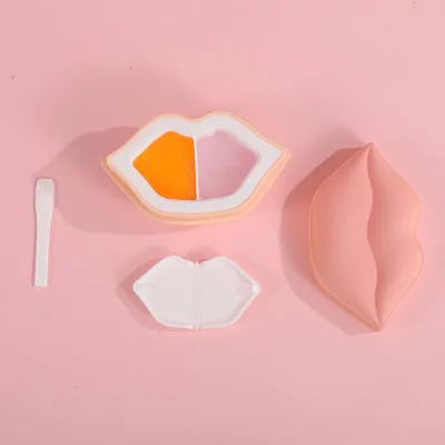 Dual-Color Lip Mask Sleeping Mask for Moisturizing Smooth Recovery for Cracked Lips Wrinkles Lip Balm