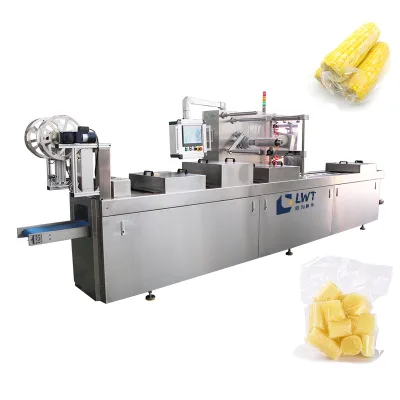Food Suger Thermoforming Vaccume Sealer Industrial Stretch Film Vacuum Packing Machine