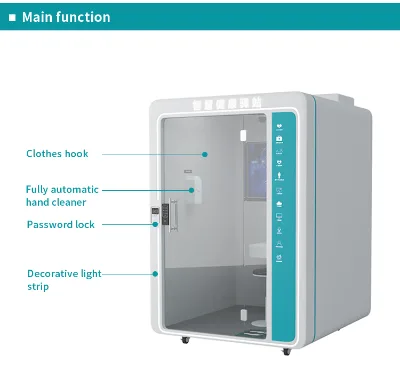 Self Service Health Care Check Kiosk Medical Kiosk for Public Place