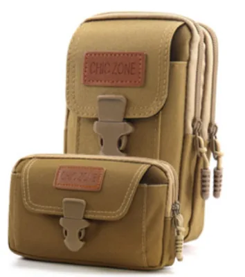 Multifunctional Mobile Phone Bag Durable Portable Waist Pack Mountaineering Cycling Storage Bag